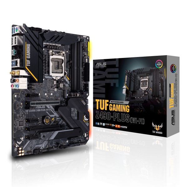 Asus TUF Intel® Z490 (LGA 1200) ATX gaming motherboard