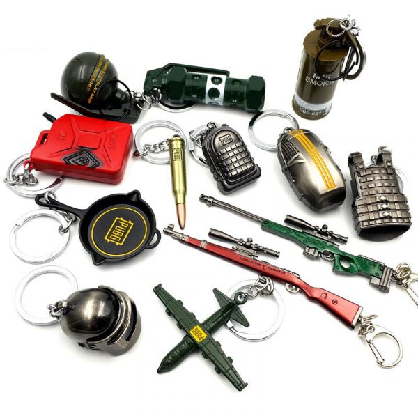 PUBG weapons Keychain