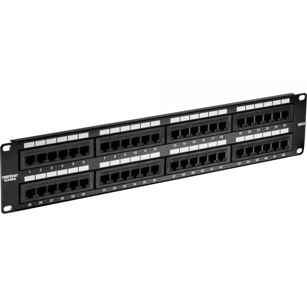 ⁦Hcs 48 Port Cat6 Patch Panel ( P6E-04803-2U )⁩ - الصورة ⁦2⁩