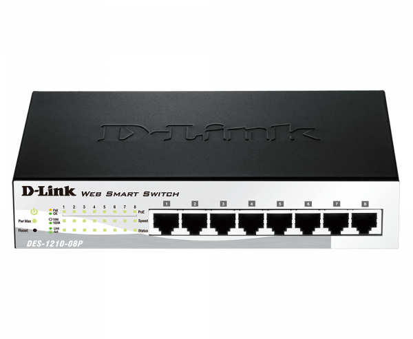 D-Link DES-1210-8P Switch