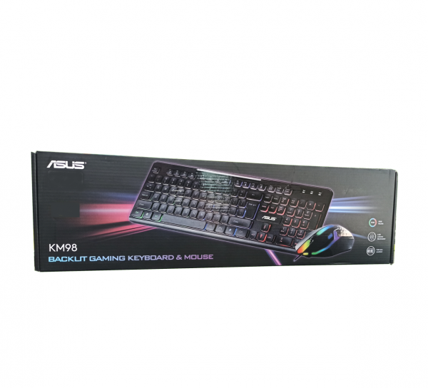 Asus KM98 Backlit Gaming Keyboard & Mouse