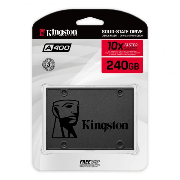 ⁦Kingston A400 240GB SATA SSD⁩ - الصورة ⁦2⁩