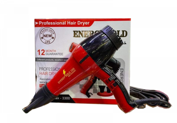 ⁦Energy Gold Max-3300 Professional Hair Dryer⁩ - الصورة ⁦2⁩