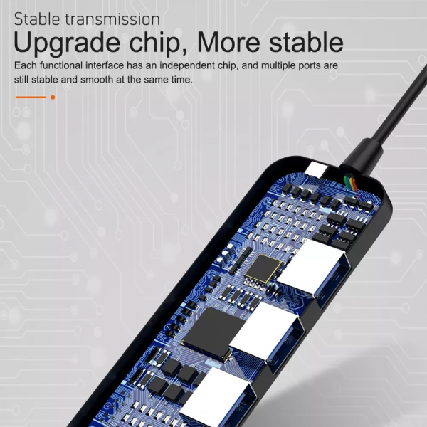 ⁦Usb3.0 Superspeed 4 Ports Hub⁩ - الصورة ⁦5⁩