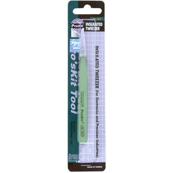 ⁦Pro'sKit 1PK-101T Tweezers Isolated Antimagnetic⁩ - الصورة ⁦2⁩