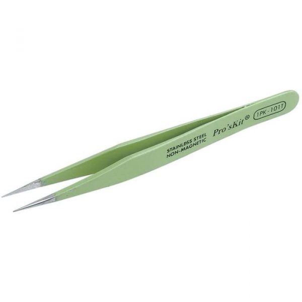 Pro'sKit 1PK-101T Tweezers Isolated Antimagnetic
