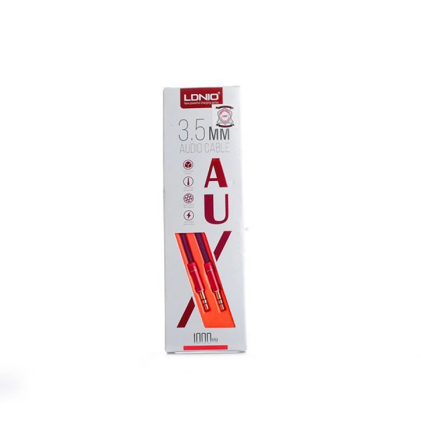 ⁦Ldnio LS-Y01 3.5mm Aux Audio Cable⁩ - الصورة ⁦5⁩