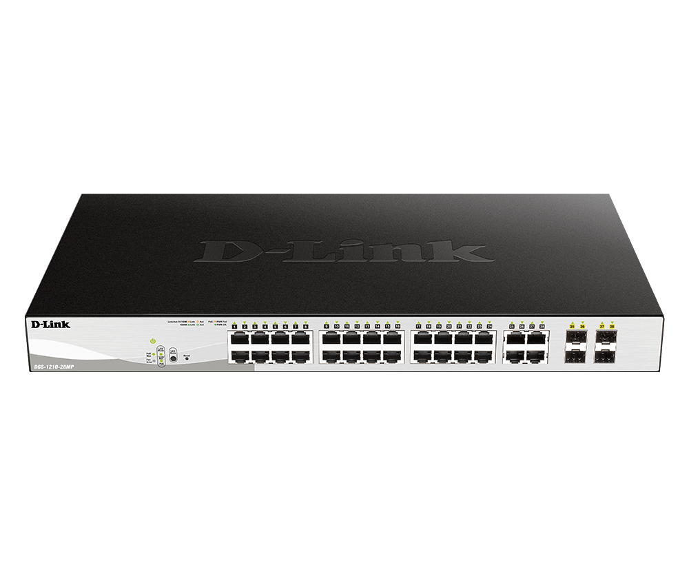 28-Port Gigabit Smart Managed PoE Switch