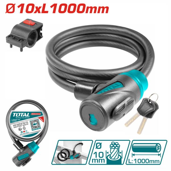 قفل الدراجة (مع إطار القفل) 10X1000mm TBK11010