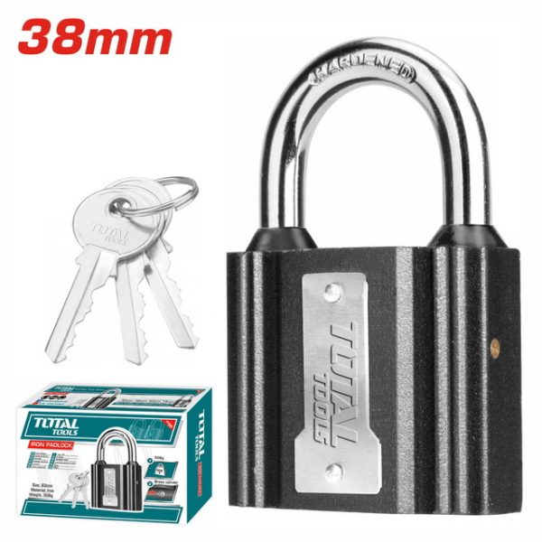 TLK31381  38mm قفل أسود جوزة