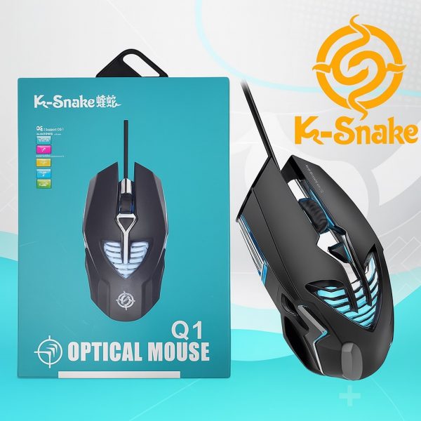 ⁦K-Snake Q1 Optical Mouse⁩ - الصورة ⁦2⁩