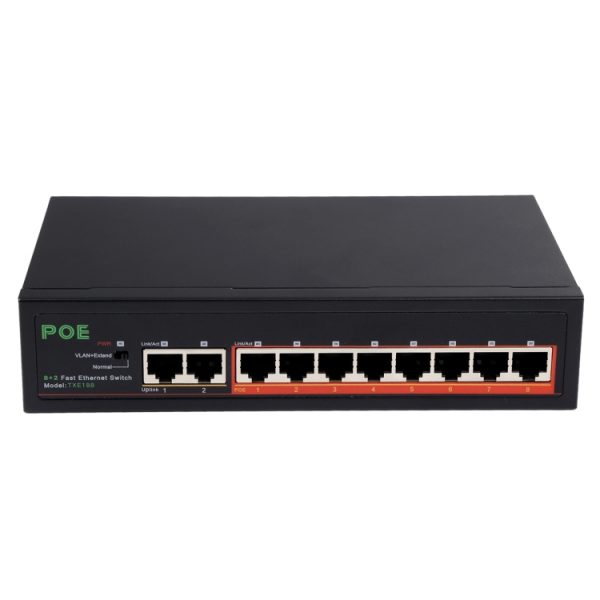 POE CN-S8023N Switch 8+2Port