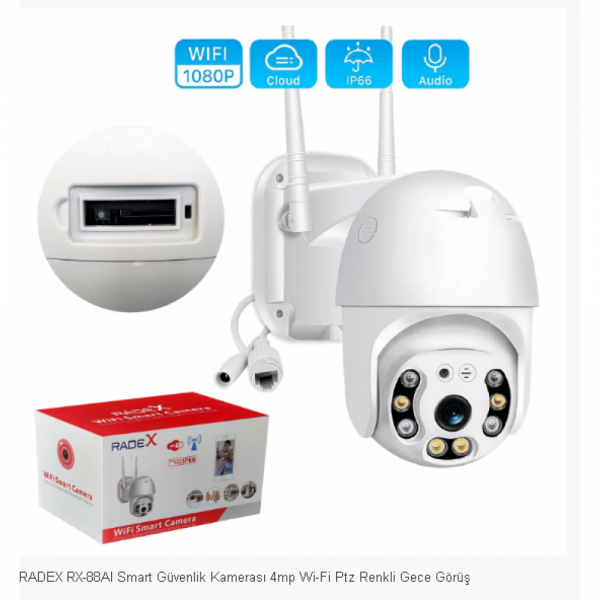 ⁦RADEX RX-88AI Wi-Fi Smart Camera⁩ - الصورة ⁦3⁩