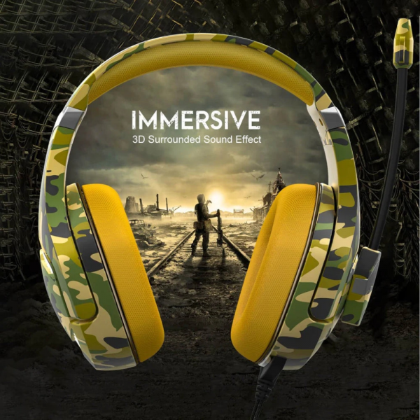 ⁦ONIKUMA K1-B Pro Gaming Headset⁩ - الصورة ⁦3⁩