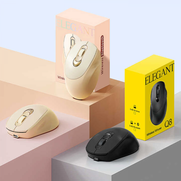 ⁦T-WOLF Elegant Q8 2.4Ghz Wireless Mouse⁩ - الصورة ⁦4⁩