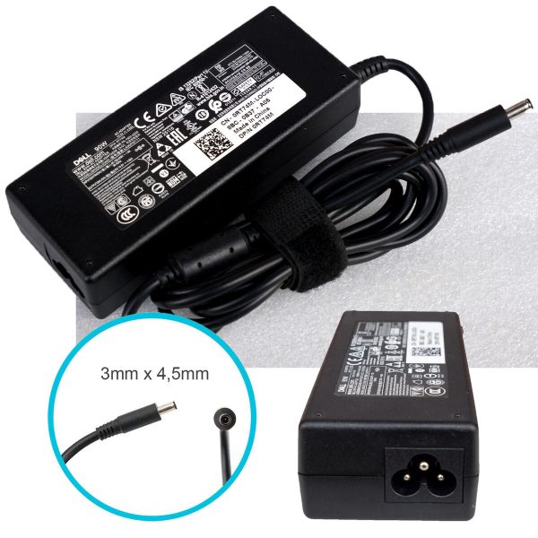 Laptop Charger DELL 19.5V 4.62A 3.0*4.5