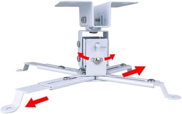 ⁦PROJECTOR MOUNT SQUARE TUBE 43 - 65 CM قاعدة بروجكتور⁩ - الصورة ⁦3⁩