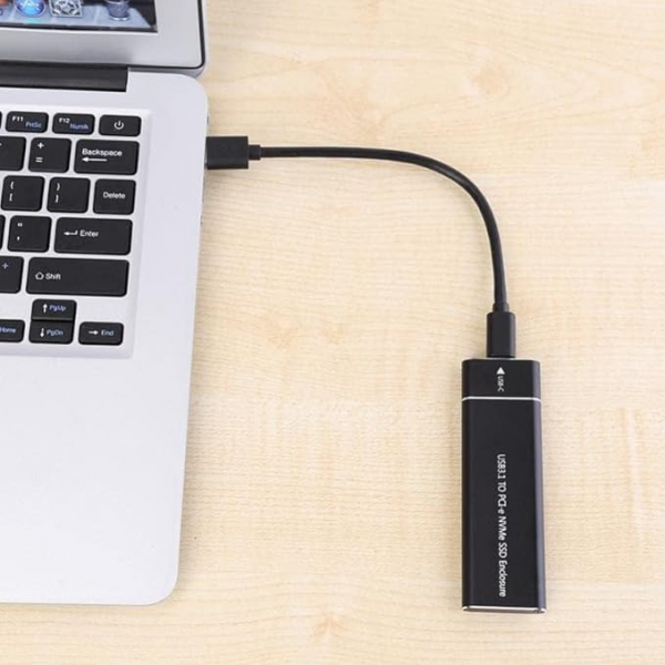 ⁦JAYMATEX M.2 NVMe SSD EXTERNAL BOX⁩ - الصورة ⁦2⁩
