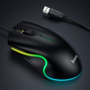 HOCO MOUSE GM19 RGB LED FLASHING GAMING WIRED