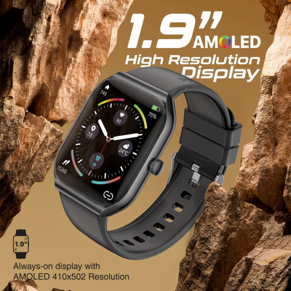 ⁦Promate ProWatch-AM19 Fitness Tracke Smartwatch⁩ - الصورة ⁦2⁩