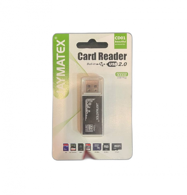 Jaymatex CD01 USB SD Card Reader