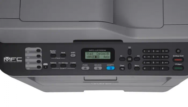⁦Brother MFC-L2700DW 4-in-1 Mono Laser Printer⁩ - الصورة ⁦2⁩