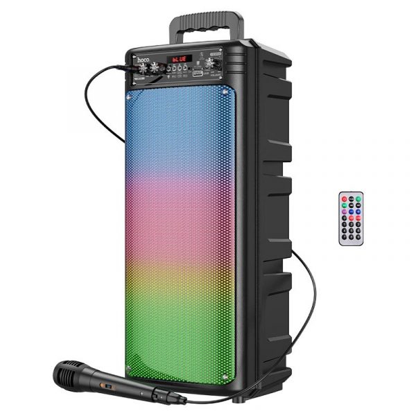 ⁦HOCO BS52 WIRELESS PORTABLE SPEAKER DUAL 6.5"⁩ - الصورة ⁦2⁩