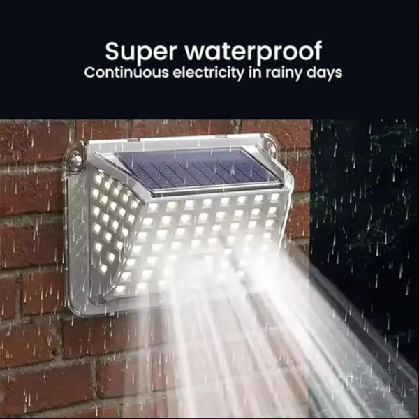 ⁦Jortan JT-90DBD Solar Wall Lamp⁩ - الصورة ⁦3⁩
