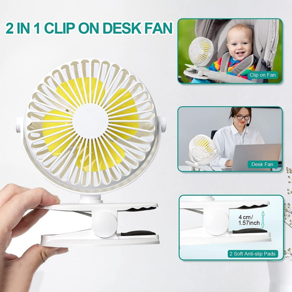 ⁦Clinp Fan H1 مروحة مكتبية⁩ - الصورة ⁦2⁩