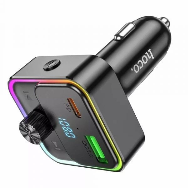 ⁦HOCO E81 FM TRANSMITTER PD 30W QC3.0⁩ - الصورة ⁦3⁩