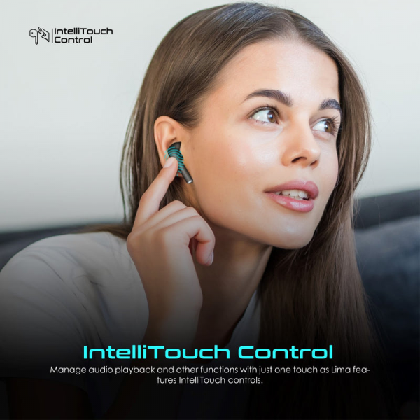 ⁦Promate Lima True Wireless Earbuds, Bluetooth V5.3⁩ - الصورة ⁦3⁩