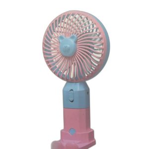 Mini Fan Portable Charging With a teddy bear