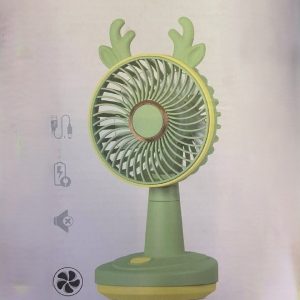 Mini Fan Portable Charging With Deer Horn
