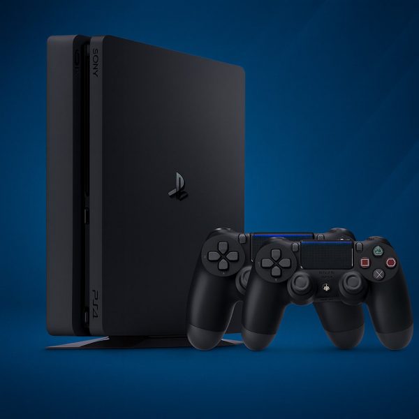 PlayStation 4 Slim 500GB with 2 Joysticks Copy (مستعمل)