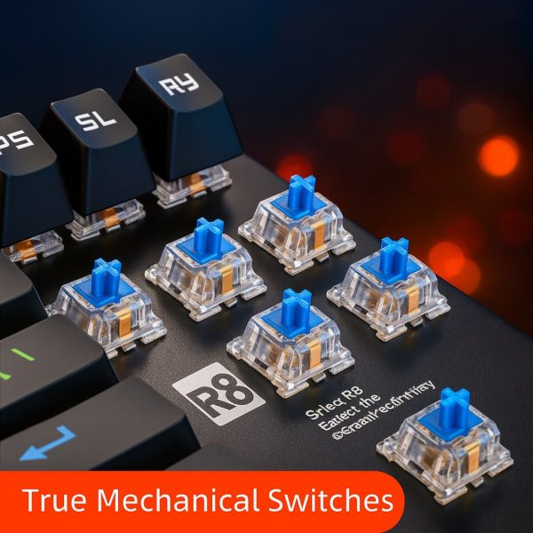 ⁦R8 1035 Professional Gaming Mechanical Keyboard⁩ - الصورة ⁦2⁩