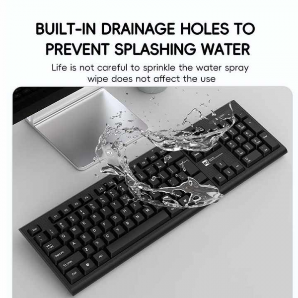 ⁦R8 1914 Wireless Keyboard + Mouse Combo⁩ - الصورة ⁦3⁩