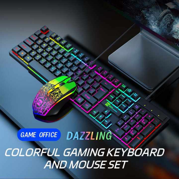 ⁦R8 1910 Gaming Wirele Mouse +Keyboard⁩ - الصورة ⁦2⁩