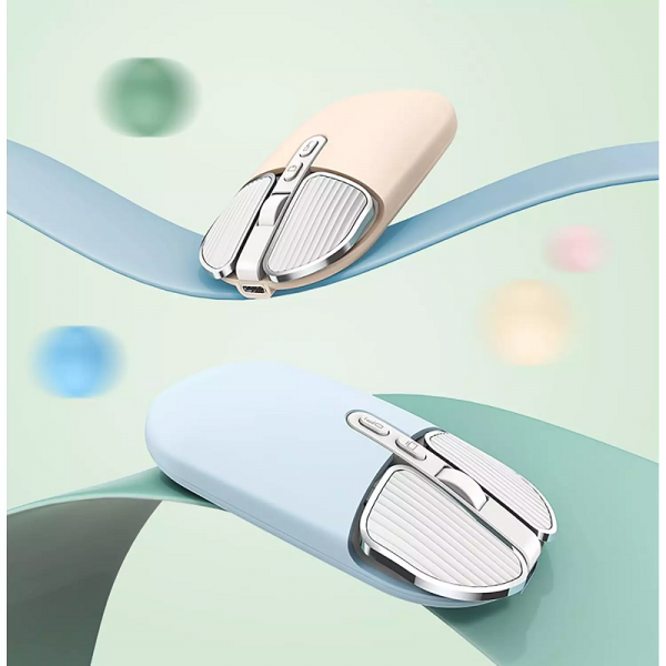 ⁦R8 1716 Rechargeable Wireless Silent Mouse⁩ - الصورة ⁦3⁩