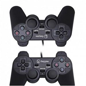 Lanjue L600S Usb Joystick Gamepad 1 to 2