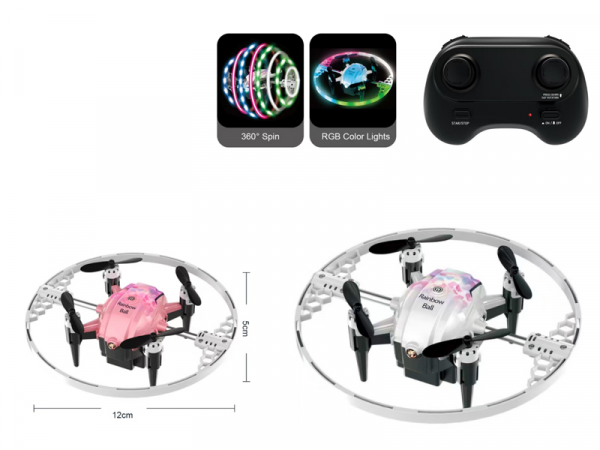 ⁦Chameleon FX-41B Remote Control Drone RGB LED BALL⁩ - الصورة ⁦2⁩