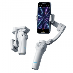 TOKQI M01 3-Axis Gimbal Stabilizer with Filling Ligh