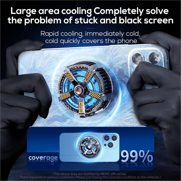 ⁦MEMO CXA3 Mobile Cooling Fan⁩ - الصورة ⁦2⁩