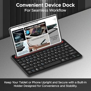R8 1843 Dual Mode Wireless Keyboard 4 In 1 + BT