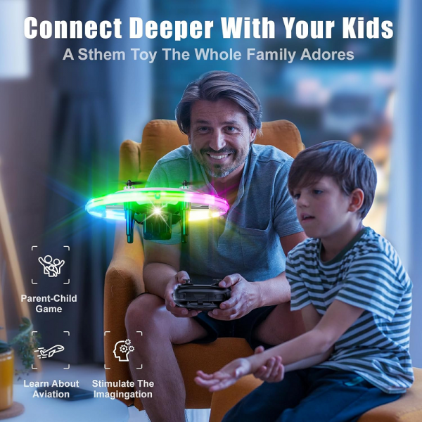 ⁦Chameleon FX-41B Remote Control Drone RGB LED BALL⁩ - الصورة ⁦3⁩