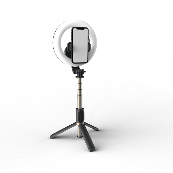 Magic Snapshot Q07 Selfie Stick Tripod with Ring Light