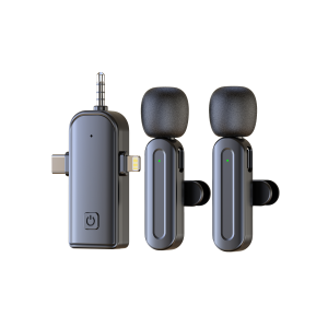 SX26 3 in 1 Wireless Lavalier Microphone