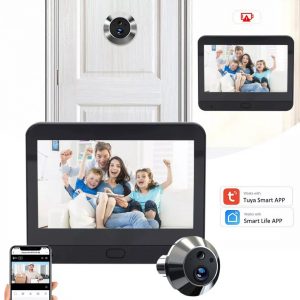 CAMERA SMART PEEPHOLE VIDEO DOORBELL 300PD