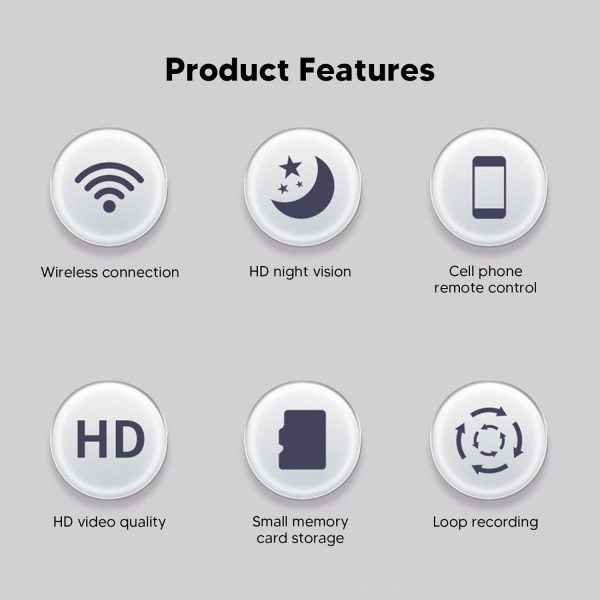 ⁦HDQ15 WiFi Monitoring Camera⁩ - الصورة ⁦2⁩