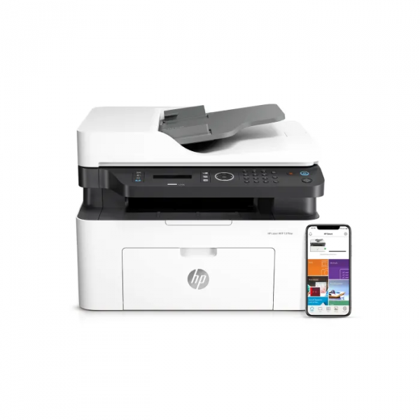 ⁦HP Laser MFP 137fnw Scan WIFI A4 Printer⁩ - الصورة ⁦3⁩