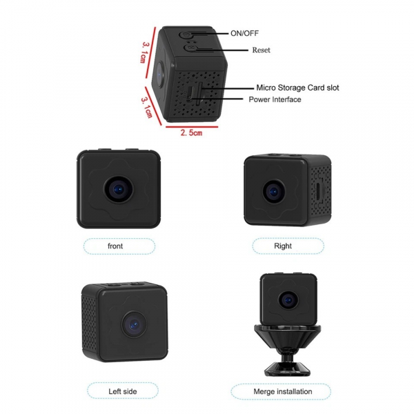 ⁦Hidden Camera X1 Square HD⁩ - الصورة ⁦3⁩